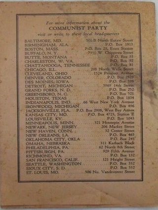 Who Are the Communists and What Do They Stand For?