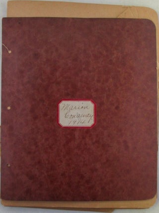 Item #022505 Student Sewing Stitch Sampler Booklet. 1914