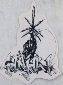 Item #022518 Ganjah-k Promotional Sticker. Hip Hop