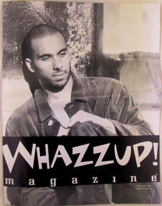 Item #022568 Whazzup! Magazine. March/April 1998. Black Gay Men Community LGBTQ