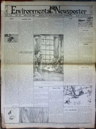 Item #022571 Environmental Newsposter. Issue Two. Jan. 1971. Tom Girvin