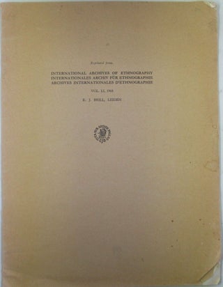 Item #022586 Statement and Reality: The Renewal of an Igbo Protective Shrine. Offprint/Reprinted...