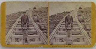 Item #022603 Sliding Down Mt. Washington R.R., (Railroad, New Hampshire) No. 21. Stereographic,...