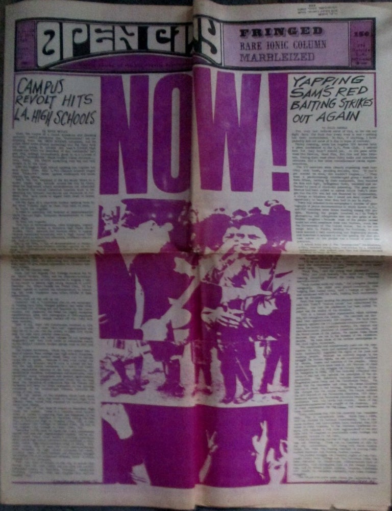 Item #022606 Open City. Dec. 20-26, 1968. Issue No. 83. Charles Bukowski.
