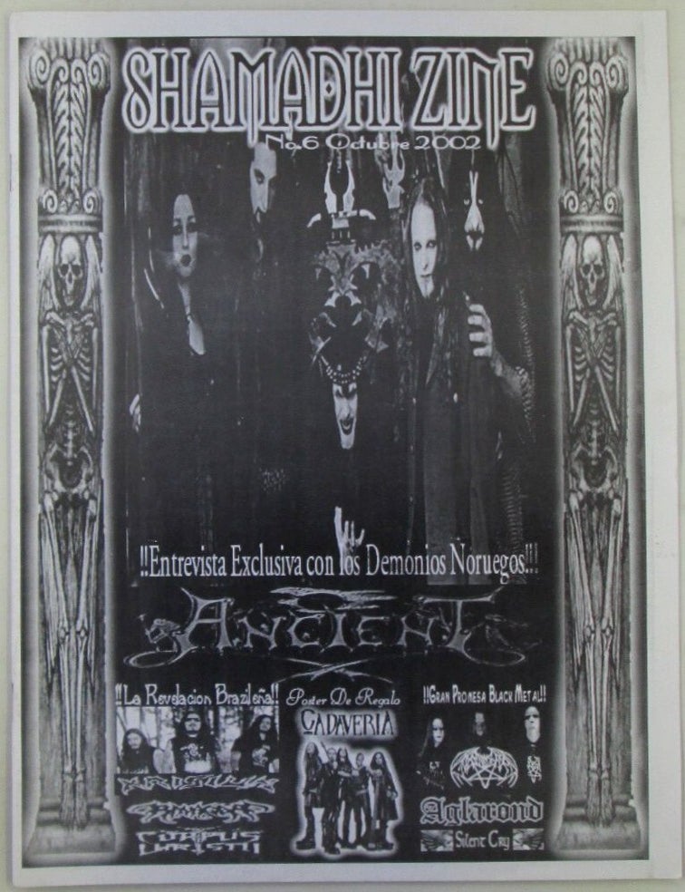 Item #022611 Shamadhi Zine No. 6. Octubre 2002. Thrash Heavy Metal, Death Metal, Authors.