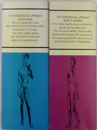 The Homosexual Uprising. Book I Man. Book II Woman. Complete.