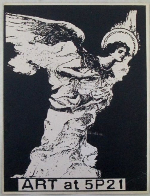 Item #022619 Art at 5P21. Art Exhibition Handbill. HIV/AIDS Related Art Exhibtion.