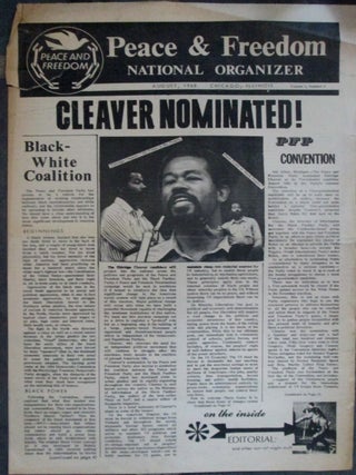 Item #022623 Peace and Freedom National Organizer. August, 1968. Volume 1, Number 3. authors