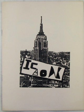 Item #022629 Icon Glyphic Poems. Sadie Laska, Laska PJ