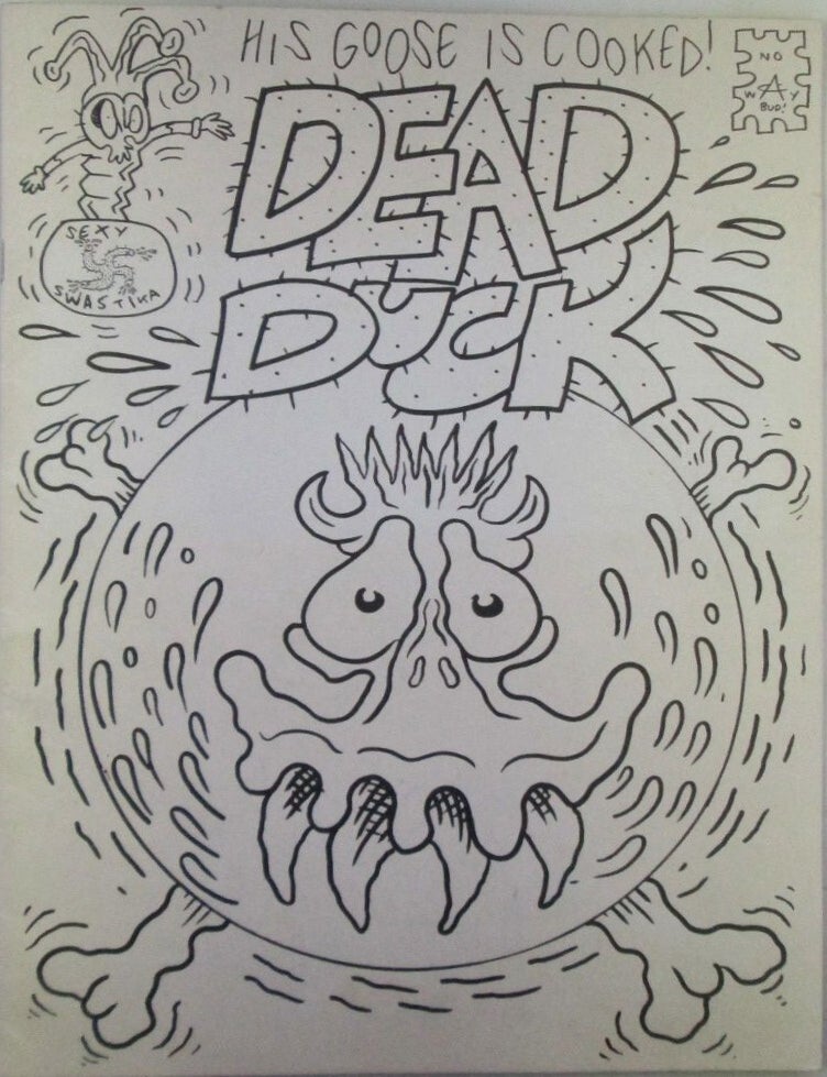 Item #022640 Corpsemeat Comix 1 and Dead Duck. Savage Pencil.