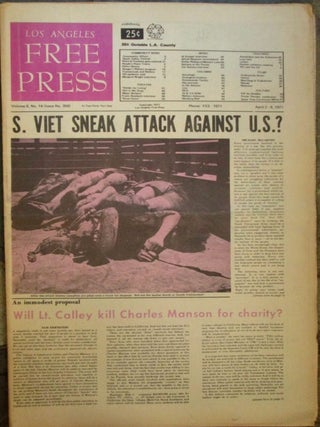 Los Angeles Free Press April 2-8, 1971. In Two Parts, Complete