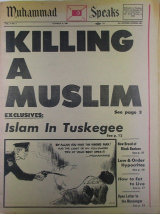 Muhammad Speaks. October 18, 1968. Vol. 8 No. 5