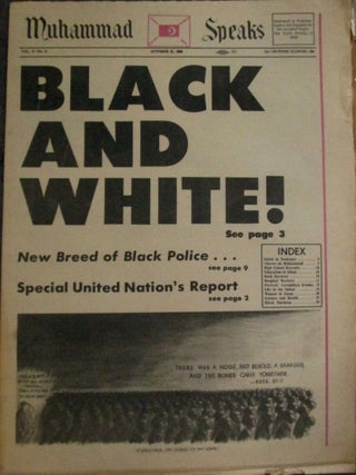 Muhammad Speaks. October 25, 1968. Vol. 8 No. 6