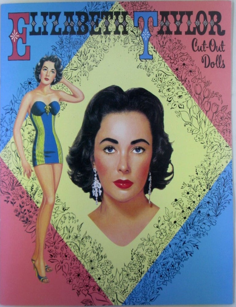 Item #022709 Elizabeth Taylor Cut-Out Dolls. No artist given.
