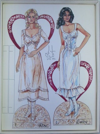 Victorian Roses and Lace. A Full Color Paper Doll Set