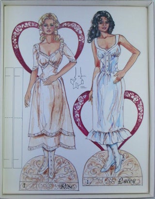 Victorian Roses and Lace. A Full Color Paper Doll Set
