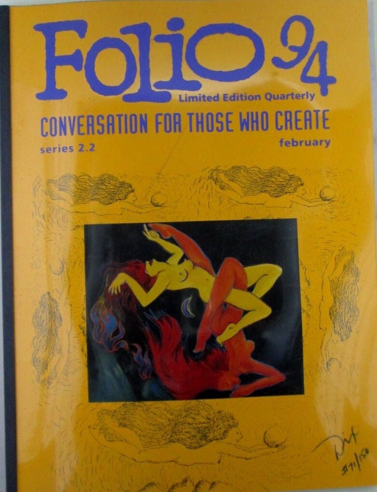 Item #022729 Folio 94. Limited Edition Quarterly. Conversation for Those Who Create. Series 2.2 February. Maggie Yee, Brian Garvey, Allison Andres, artists.