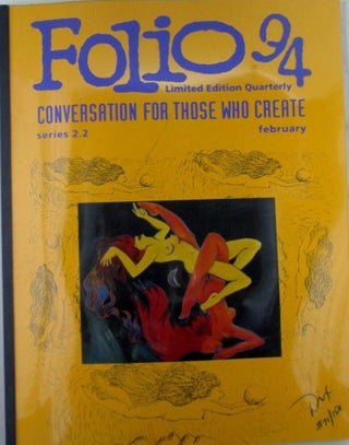 Item #022729 Folio 94. Limited Edition Quarterly. Conversation for Those Who Create. Series 2.2...