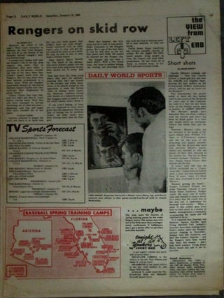 Daily World. Saturday, January 18, 1969