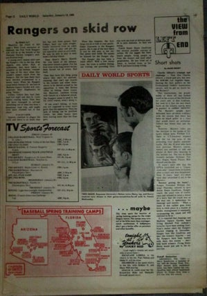 Daily World. Saturday, January 18, 1969
