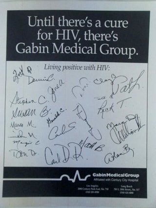 Until There's a Cure for HIV, there's Gabin Medical Group. HIV Awareness, medical...