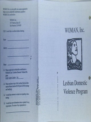 Woman, Inc. Lesbian Domestic Violence Program