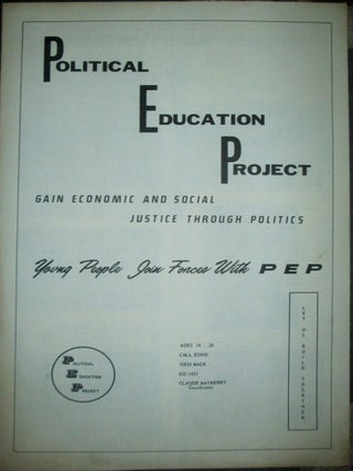 The Ghetto Speaks. April 22, 1968. Vol. 1 No. 8