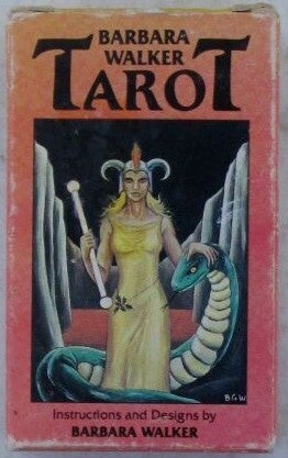 Item #022783 Barbara Walker Tarot Deck. Barabara Walker, Instructions and Designs