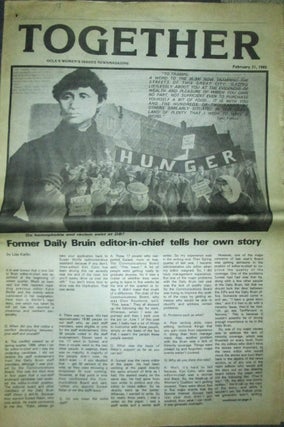 Item #022785 Together. UCLA's Women's Issues Newsmagazine. February 21, 1985. Feminism...