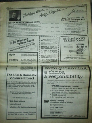 Together. UCLA's Women's Issues Newsmagazine. February 21, 1985