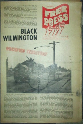 Item #022788 Temple (Philadelphia) Free Press. January 13, 1969. (vol. 1 No. 19. Authors