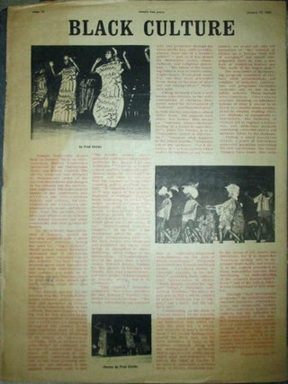 Temple (Philadelphia) Free Press. January 13, 1969. (vol. 1 No. 19