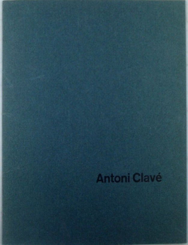Item #022807 Antoni Clave. Exposition avril-mai 1957. Antoni Clave, artist.