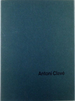 Antoni Clave. Exposition avril-mai 1957