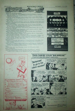 Minority Report. September 9-23, 1969. Volume One, Number Eleven
