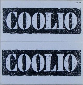 Item #022817 Coolio Stickers. Hip Hop