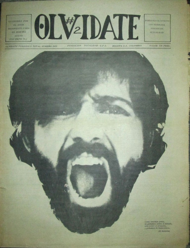 Item #022824 Olvidate Periodico Total Numero Dos. authors.
