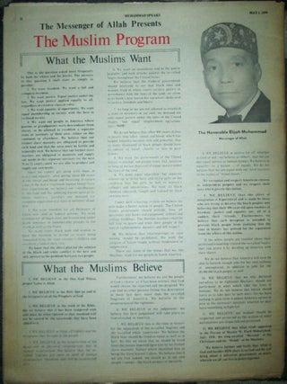 Muhammad Speaks. May 1, 1970. Vol. 9 No. 33
