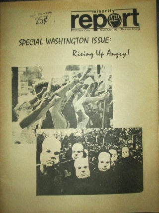Minority Report. November 11-25, 1969. Volume One, Number 12