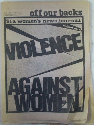 Off Our Backs. August/September 1984