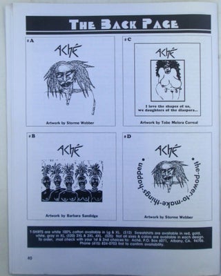 Ache. A Journal for Black Lesbians. July/August 1990. Vol. 2 No. 4.