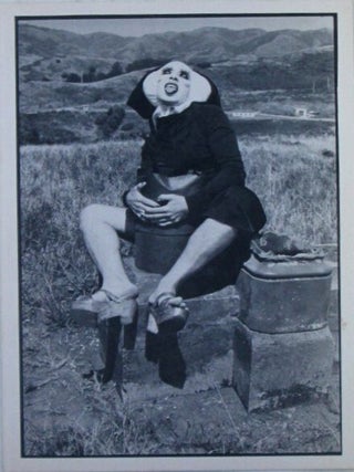 Sisters of Perpetual Indulgence Greeting Card titled "Fasten You [sic] Seat Belts